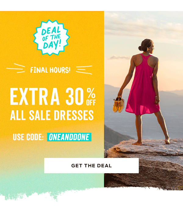 Shop Extra 30% Off All Sale Dresses Today Only With Code: ONEANDDONE >