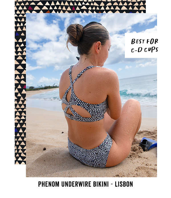 Shop the Phenom Underwire Bikini Top - Lisbon >