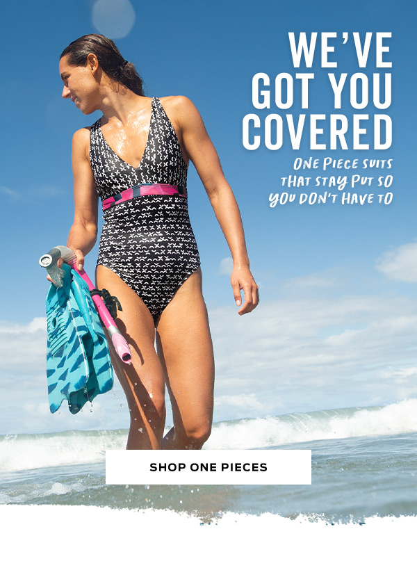 Shop One Piece Swimsuits >