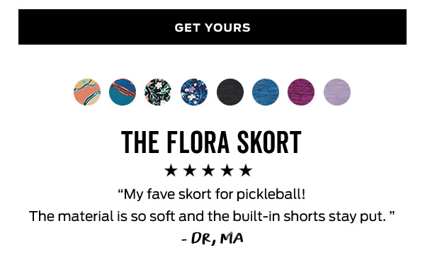 Shop the Flora Skort >