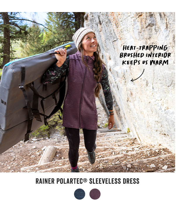 Shop the Rainer Polartec Sleeveless Dress >