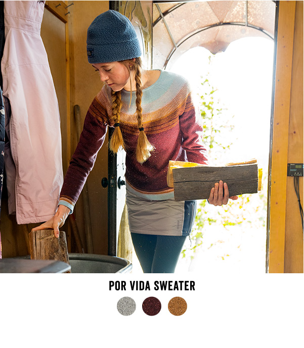 Shop the Por Vida Sweater >