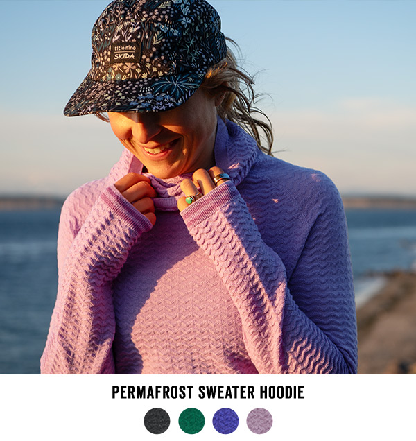 Shop the Permafrost Sweater Hoodie >