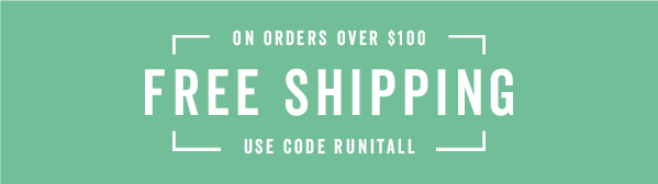 Free Shipping Over $100 With Code: RUNITALL >