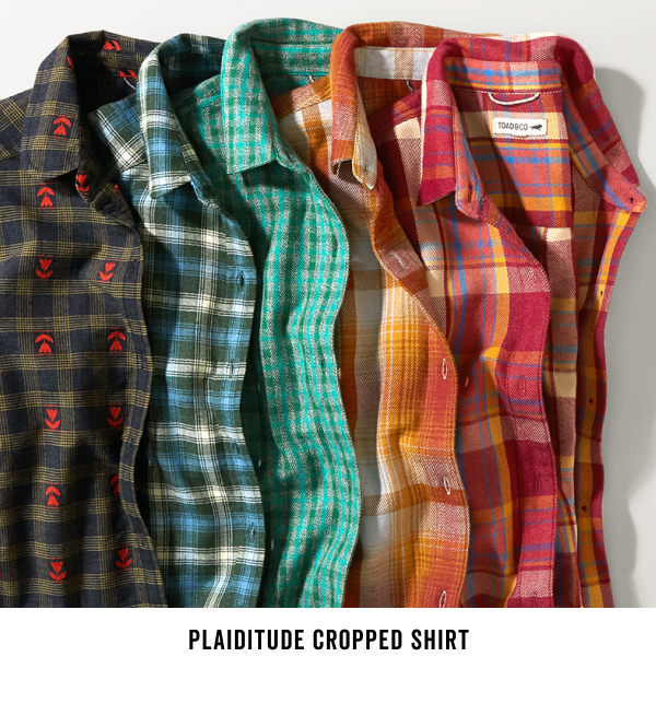 Shop the Platitude Cropped Shirt >