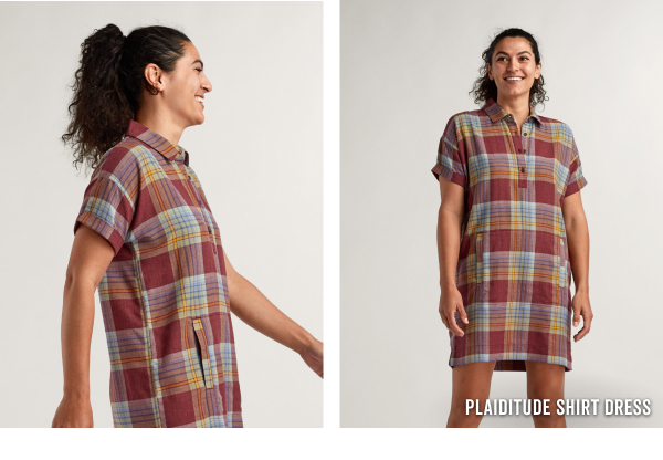 Shop the Platitude Shirt Dress >