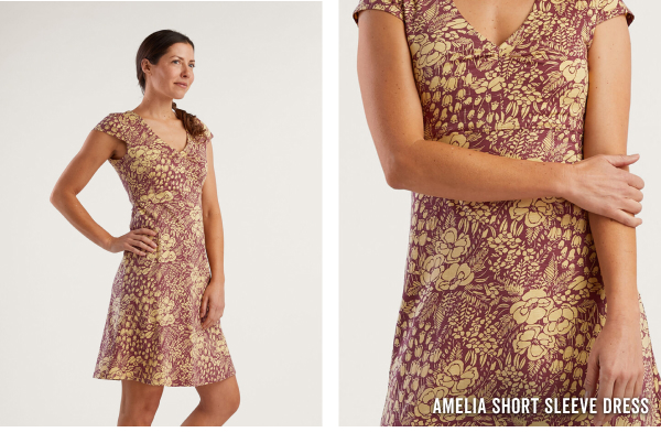 Shop the Amelia Short Sleeve Dress >
