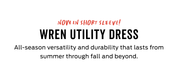 Shop the Wren Utility Dress >