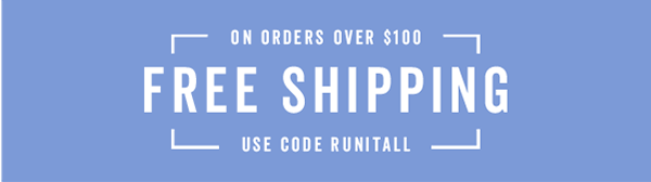 Free Shipping Over $100 With Code: RUNITALL >