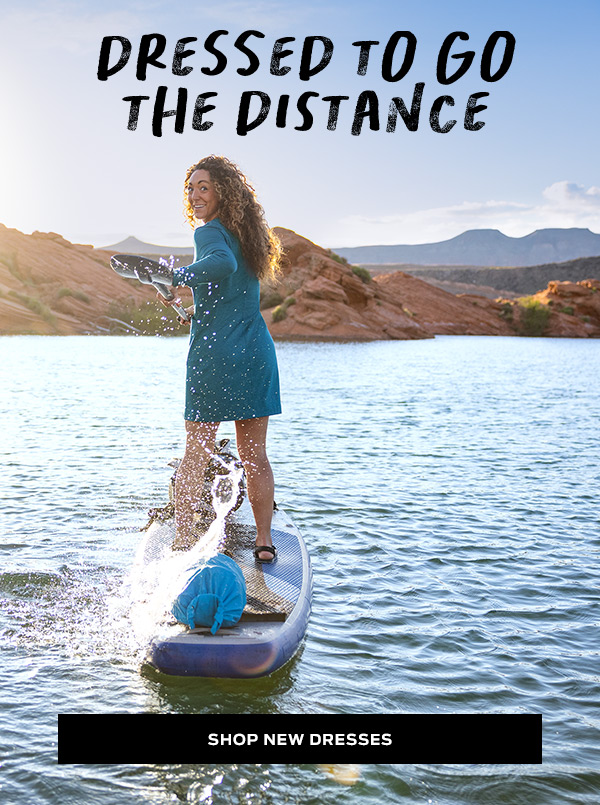 Dressed to go the distance | Shop new dresses >