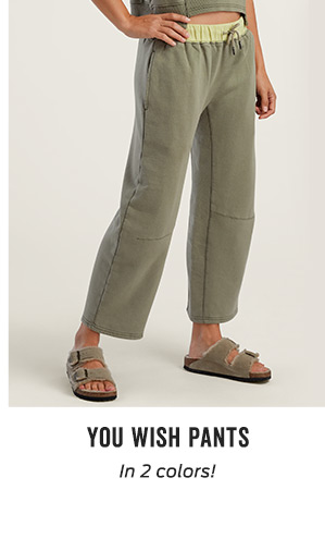 Shop the You Wish Pants >