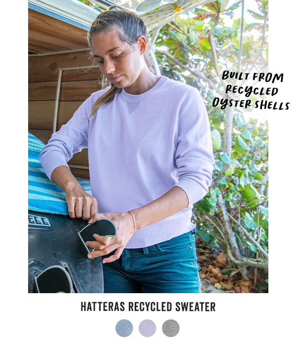 Shop the Hatteras Recycled Sweater >