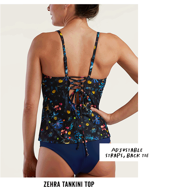  Shop the Zehra Tankini Top in Marine Fauna >