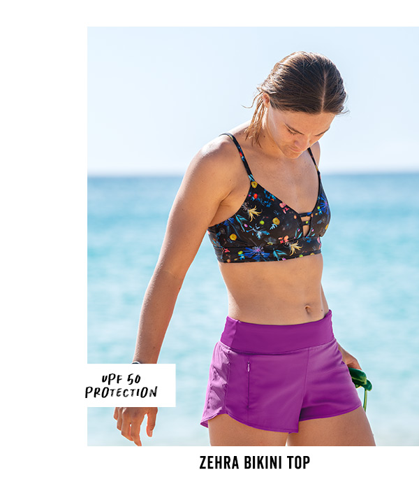  Shop the Zehra Bikini Top in Marine Fauna >
