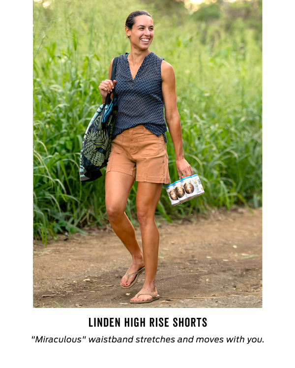 Shop the Linden High Rise Shorts >