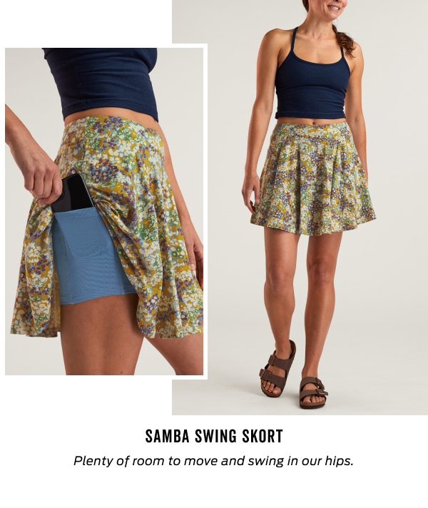 Shop the Samba Swing Skort >