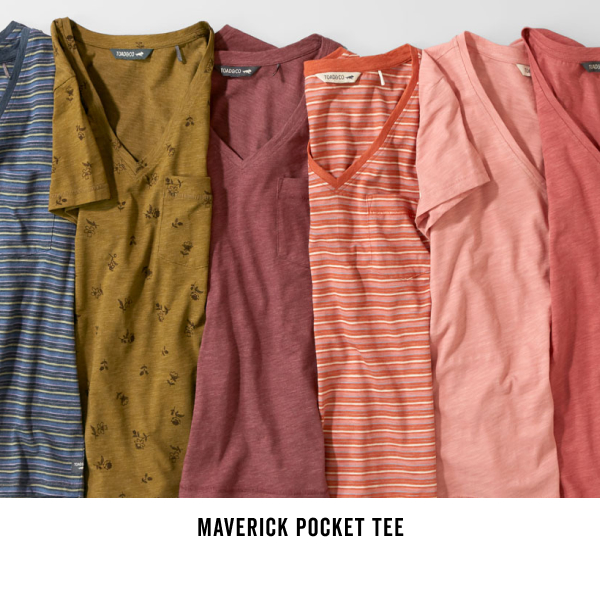 Shop the Maverick Pocket Tee >