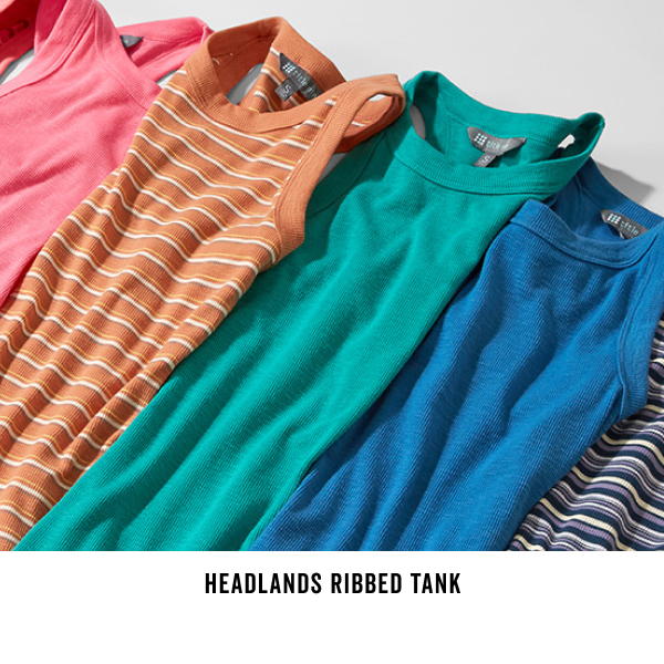 Shop the Headlands Ribbed Tank Top >