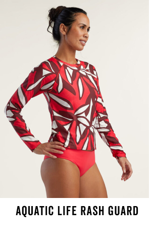 Shop the Aquatic Life Rash Guard >