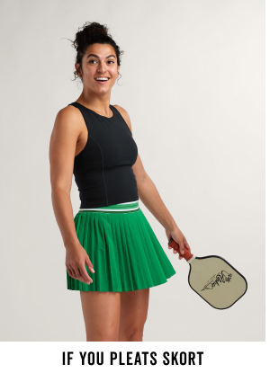 Shop the If You Pleats Skort >