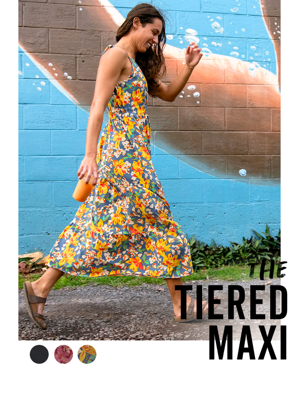 Shop the Tiered Maxi Dress >