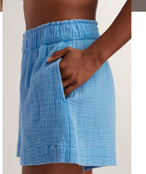 Shop the Keely Double Gauze Shorts >