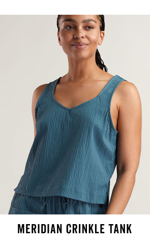 Shop the Meridian Crinkle Tank >