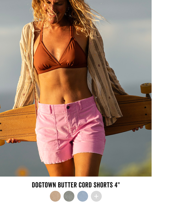 Shop the Dogtown Butter Cord Shorts >