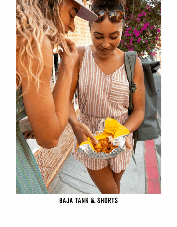 Shop the Baja Tank & Shorts >