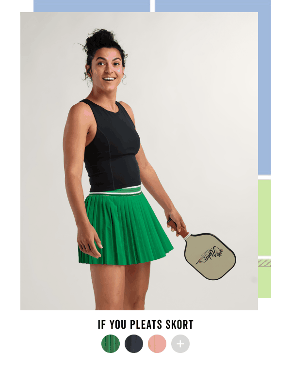 Shop the If You Pleats Skort >