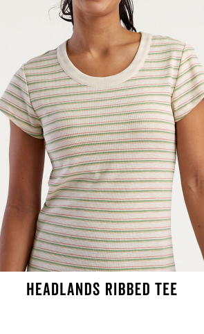 Shop the Headlands Ribbed Tee >