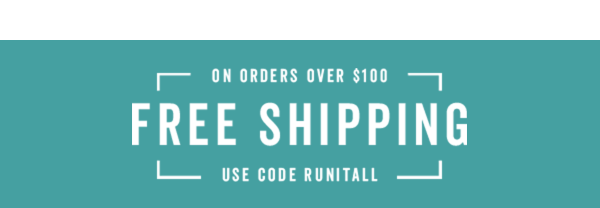 Free Shipping Over $100 With Code: RUNITALL >