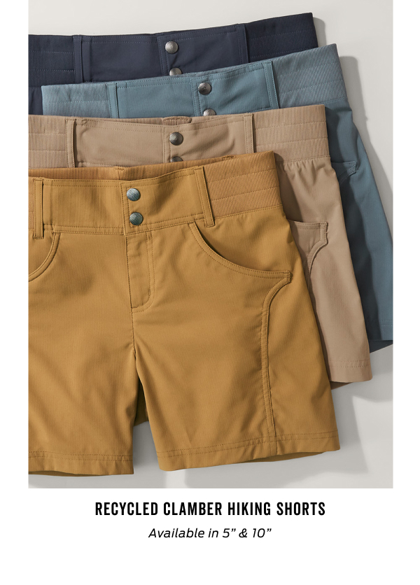 Shop the Recycled Clamber Hiking Shorts >