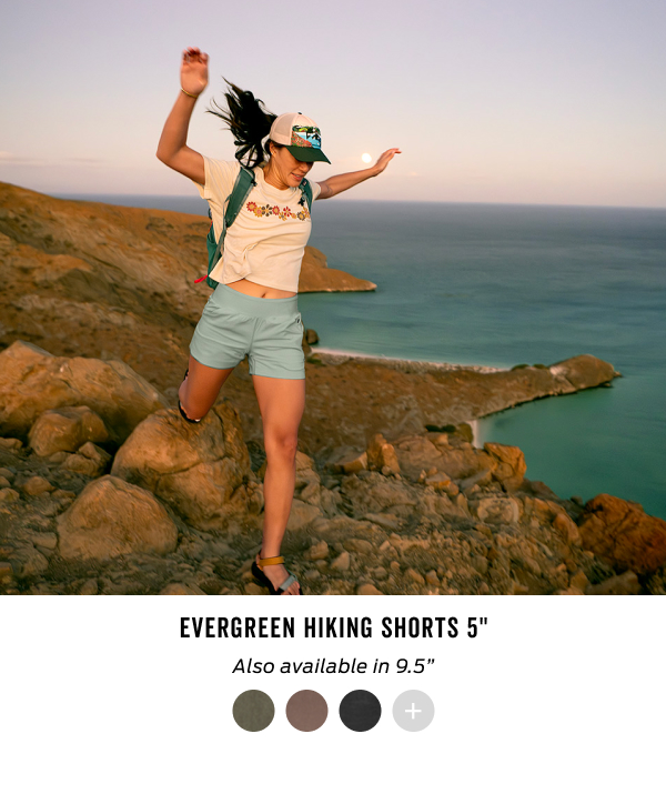 Shop the Evergreen Hiking Shorts 5 >