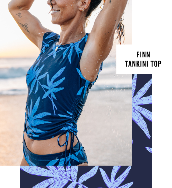 Shop the Finn Tankini Top >