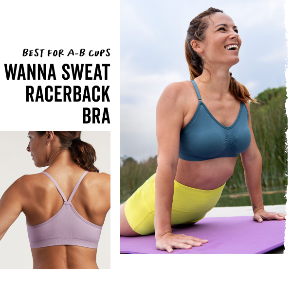 Shop the Wanna Sweat Racerback Bra >