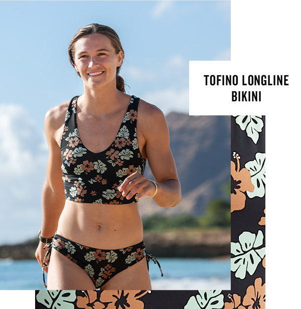 Shop the Tofino Longline Bikini Tops - Kona >