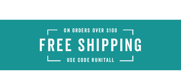 Free Shipping Over $100 With Code: RUNITALL >