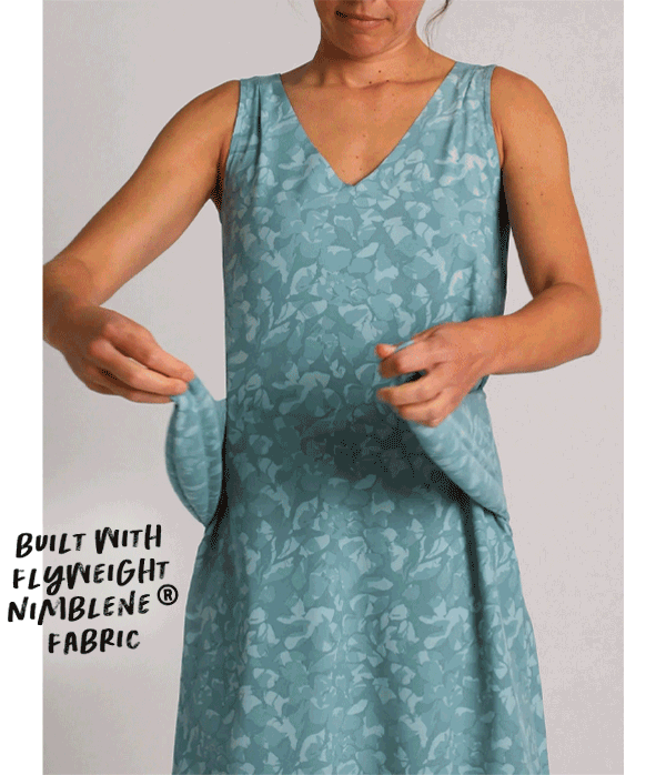 Shop the Round Trip Midi Dress >