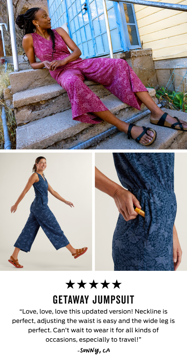 Shop the Getaway Jumpsuit >