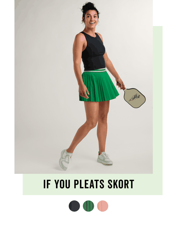 Shop the If You Pleats Skort >