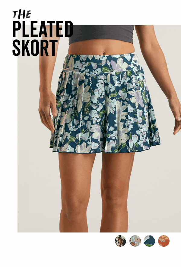 Shop the Crusher Pleated Skort >