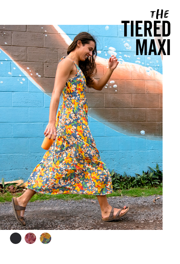 Shop the Crusher Tiered Maxi Dress >