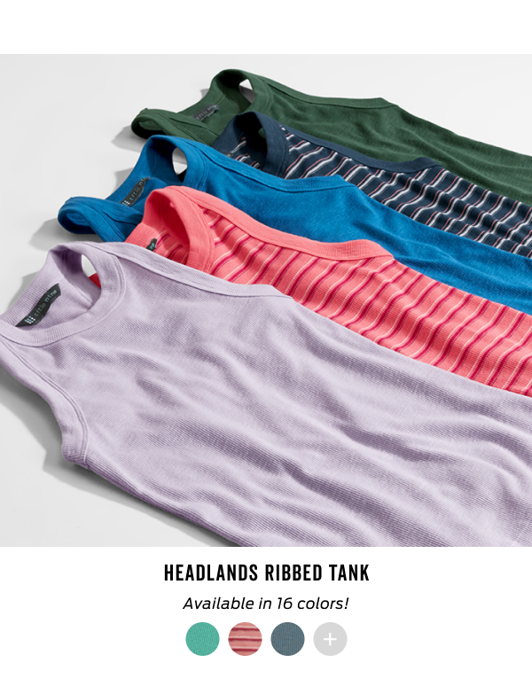Shop the Headlands Ribbed Tank Top >