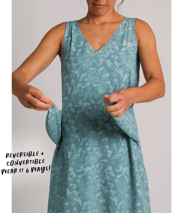 Shop the Round Trip Midi Dress >
