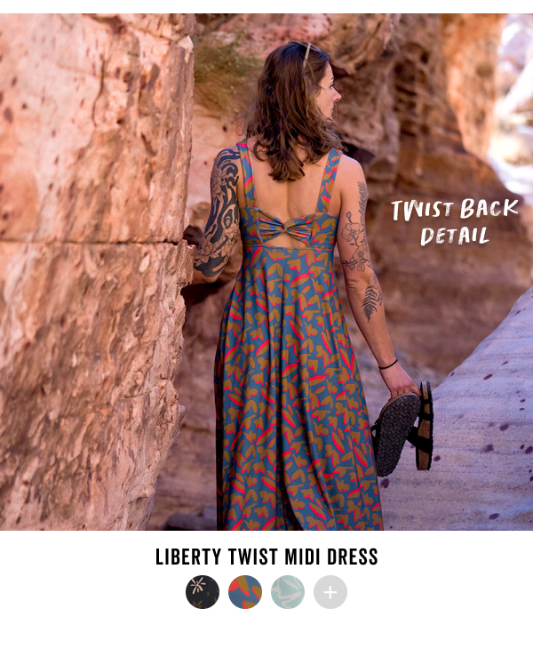 Shop the Liberty Twist Midi Dress>