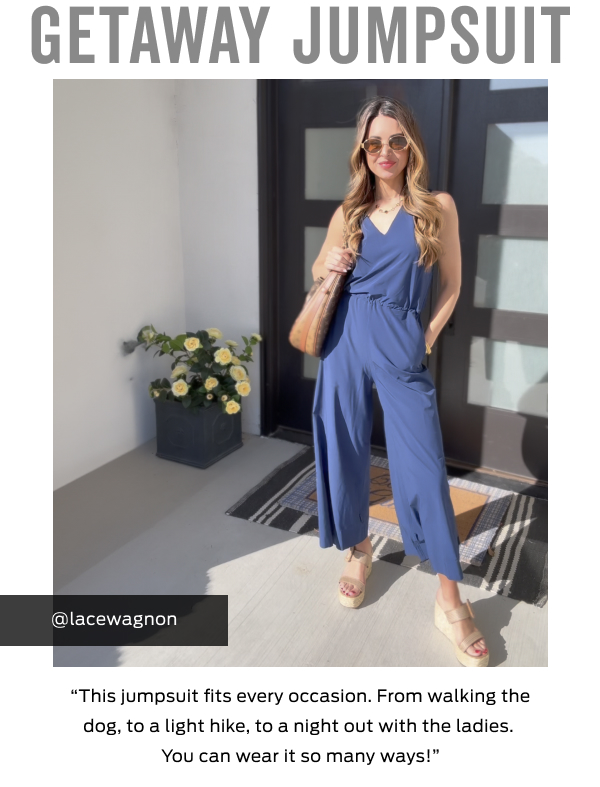 Shop the Getaway Jumpsuit >