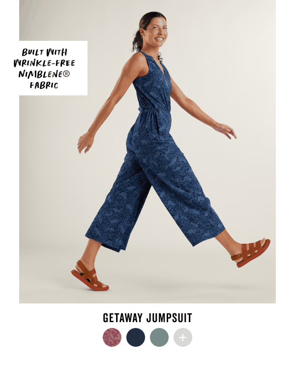 Shop the Getaway Jumpsuit >