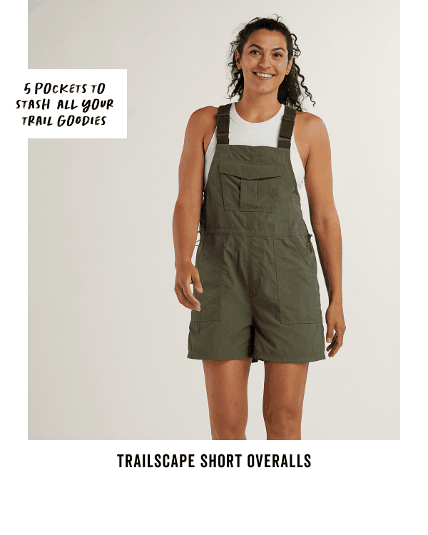 Shop the Trailscape Short Overalls >