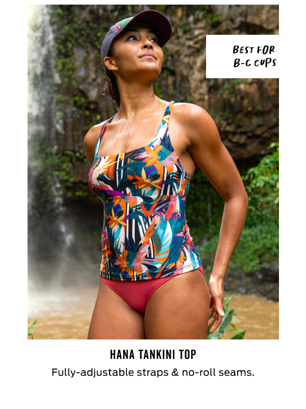 Shop the Hana Tankini Top >